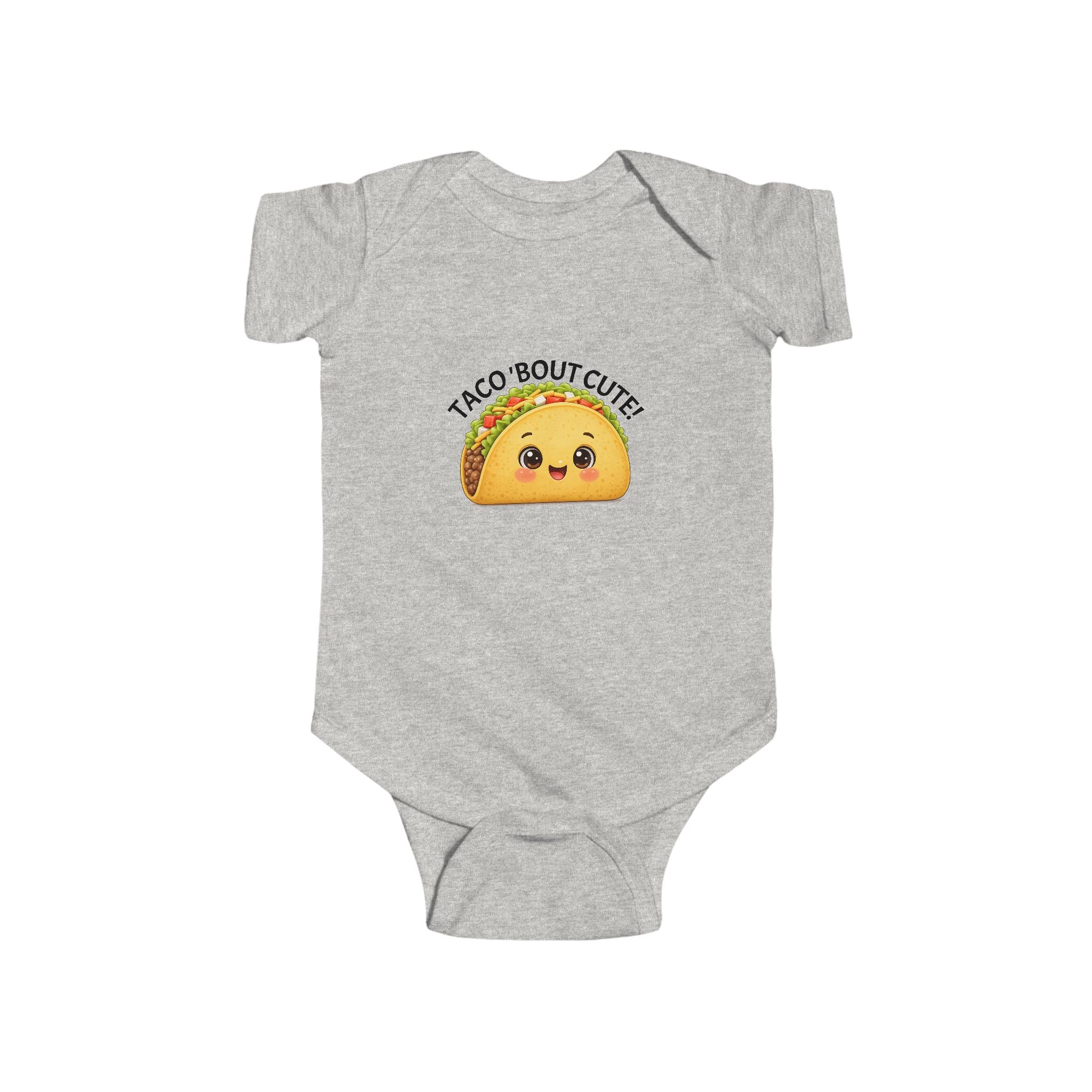 Infant “TACO ‘BOUT CUTE!” Fine Jersey Bodysuit