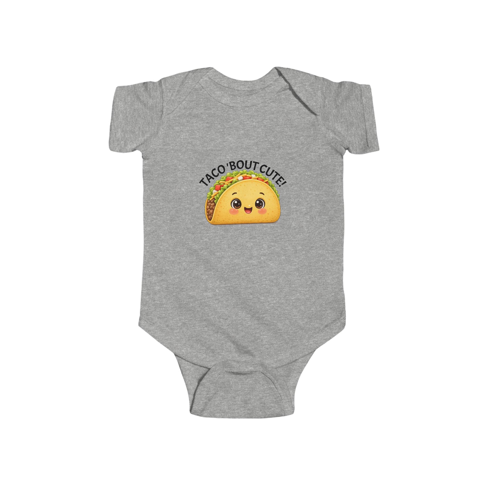 Infant “TACO ‘BOUT CUTE!” Fine Jersey Bodysuit