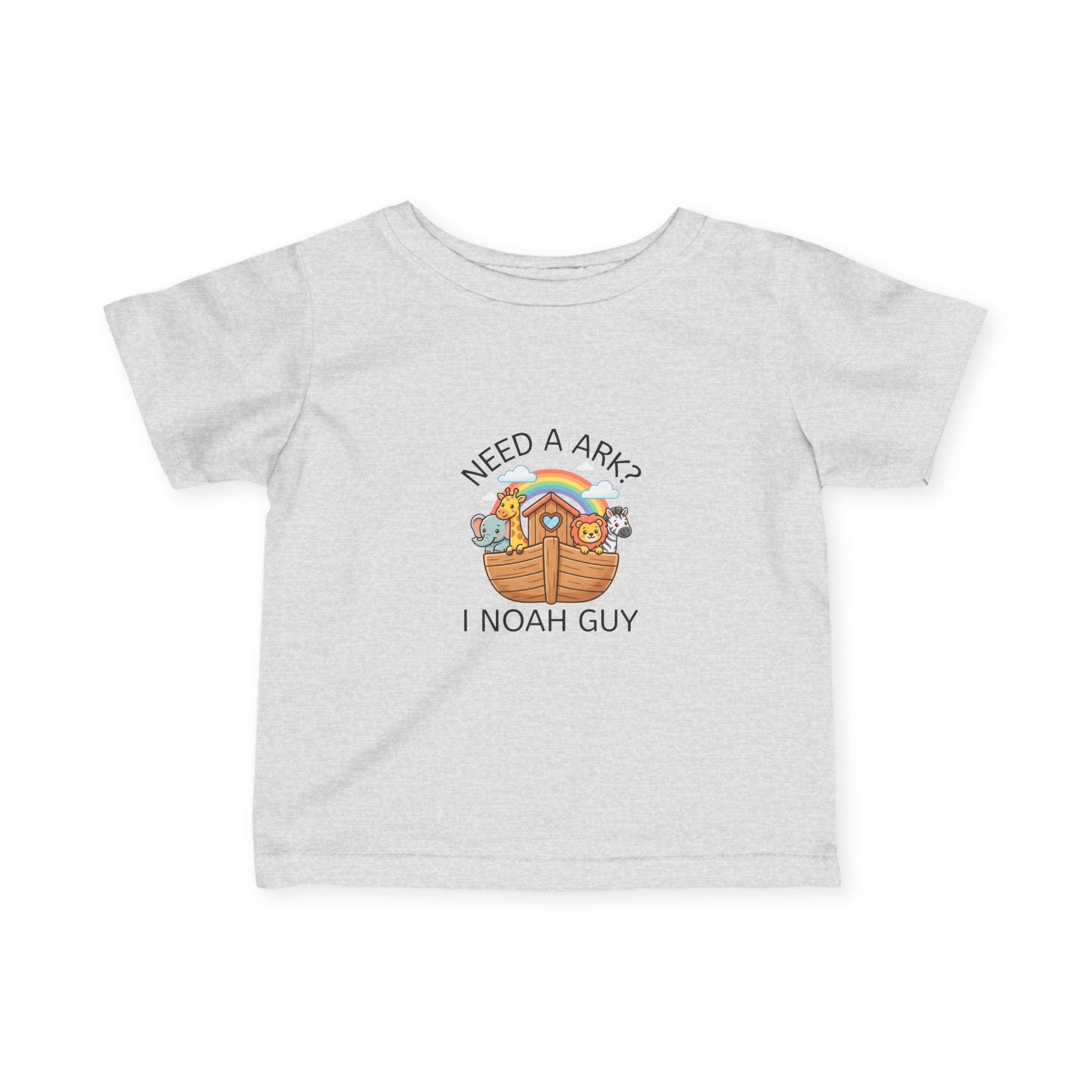 Infant “NEED A ARK?” Fine Jersey Tee