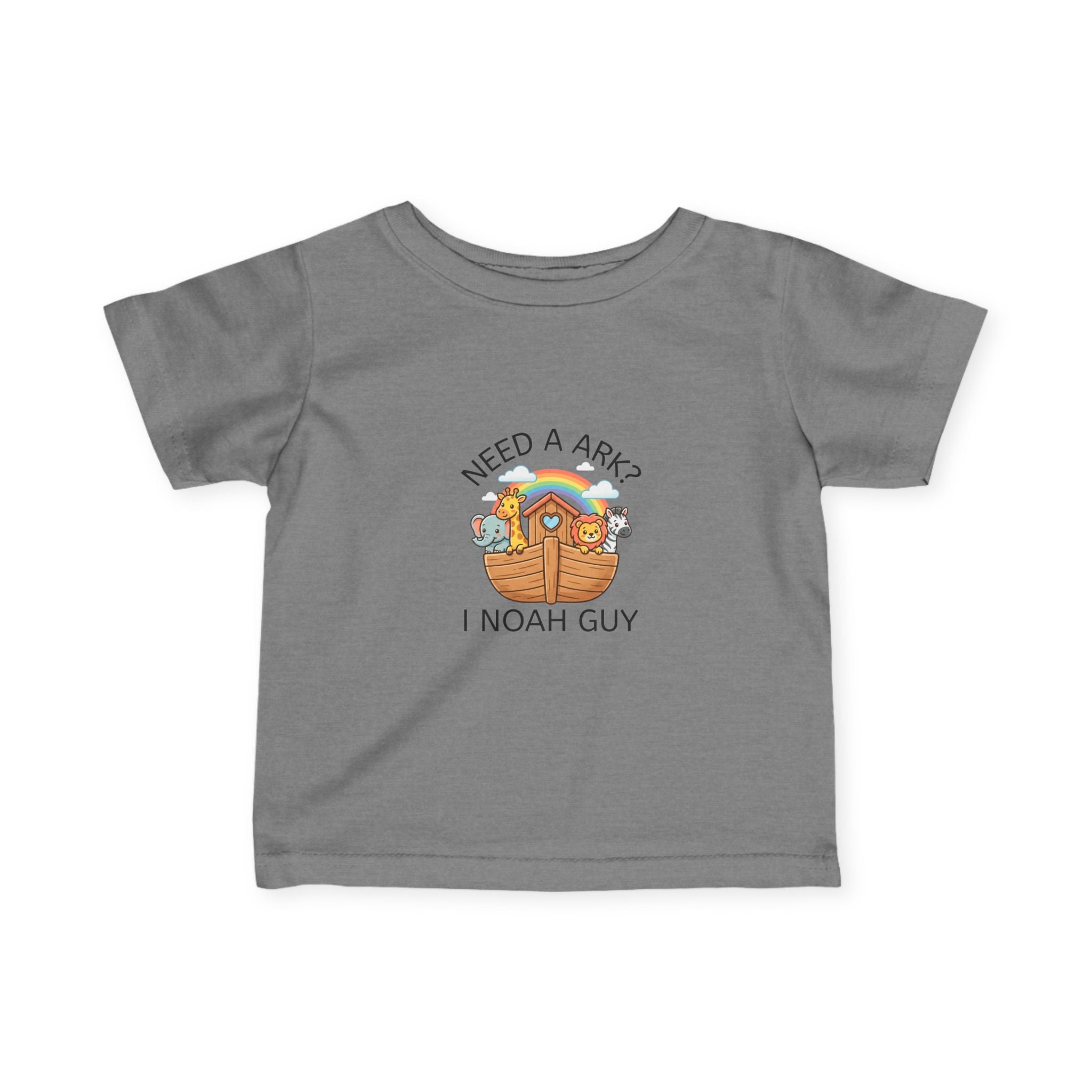 Infant “NEED A ARK?” Fine Jersey Tee