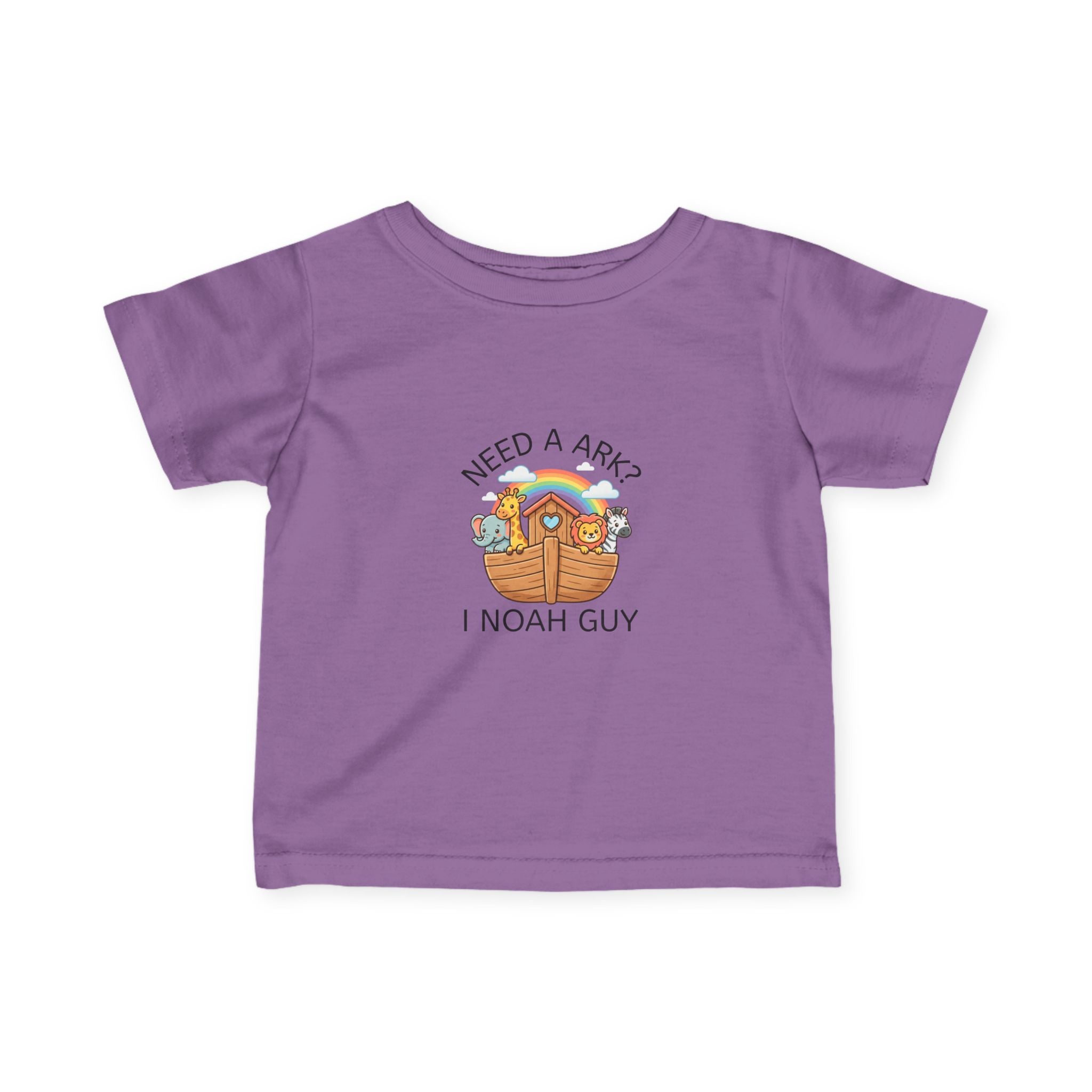 Infant “NEED A ARK?” Fine Jersey Tee