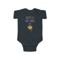 Infant “PRETTY FLY FOR A SMALL FRY” Fine Jersey Bodysuit