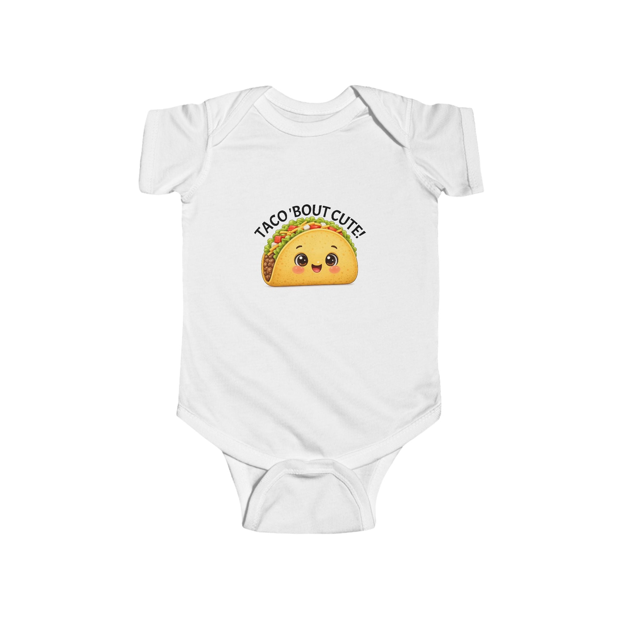 Infant “TACO ‘BOUT CUTE!” Fine Jersey Bodysuit