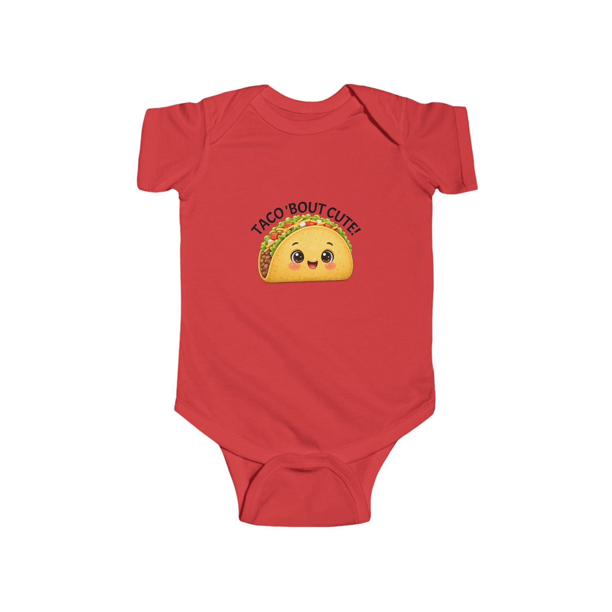 Infant “TACO ‘BOUT CUTE!” Fine Jersey Bodysuit