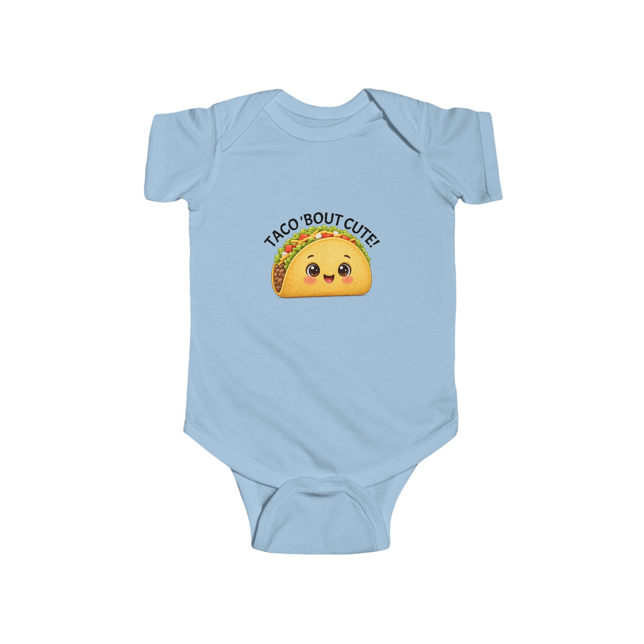 Infant “TACO ‘BOUT CUTE!” Fine Jersey Bodysuit