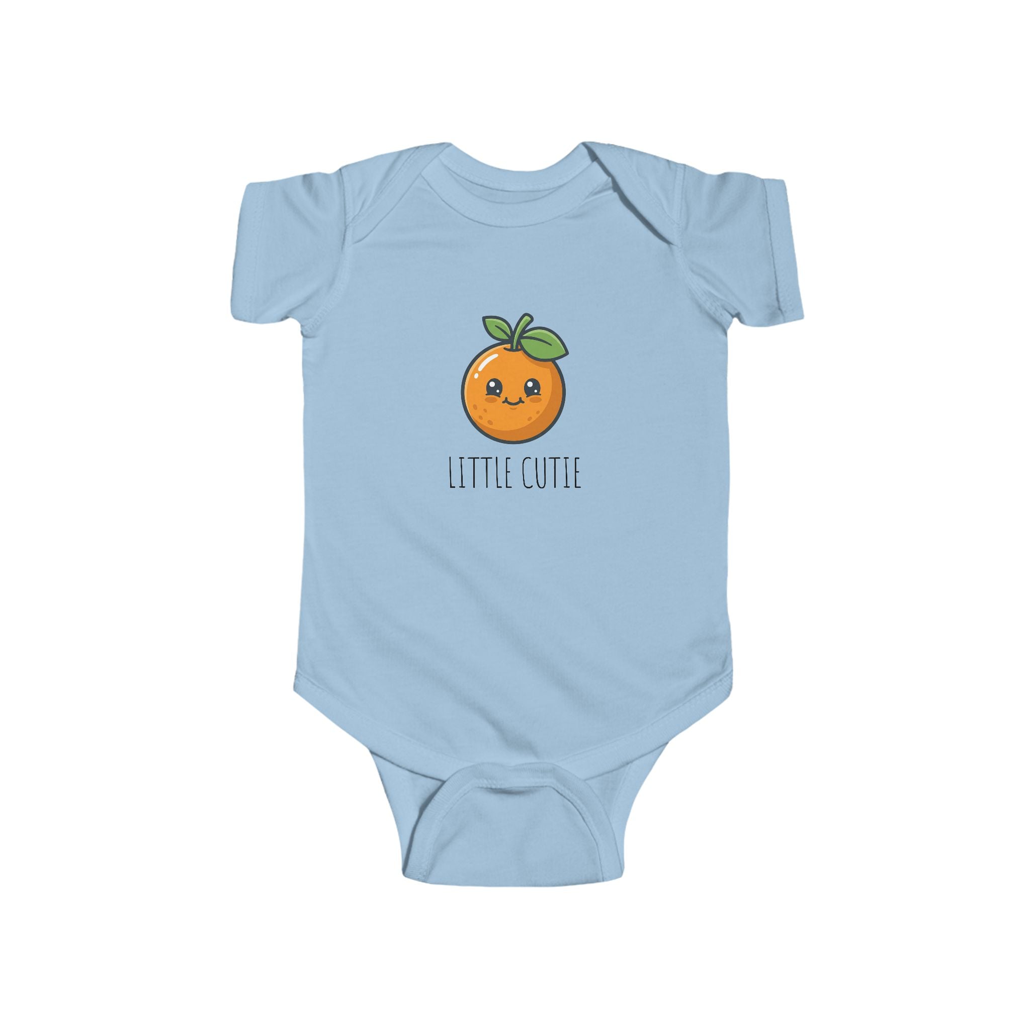 Infant Fine “LITTLE CUTIE” Jersey Bodysuit