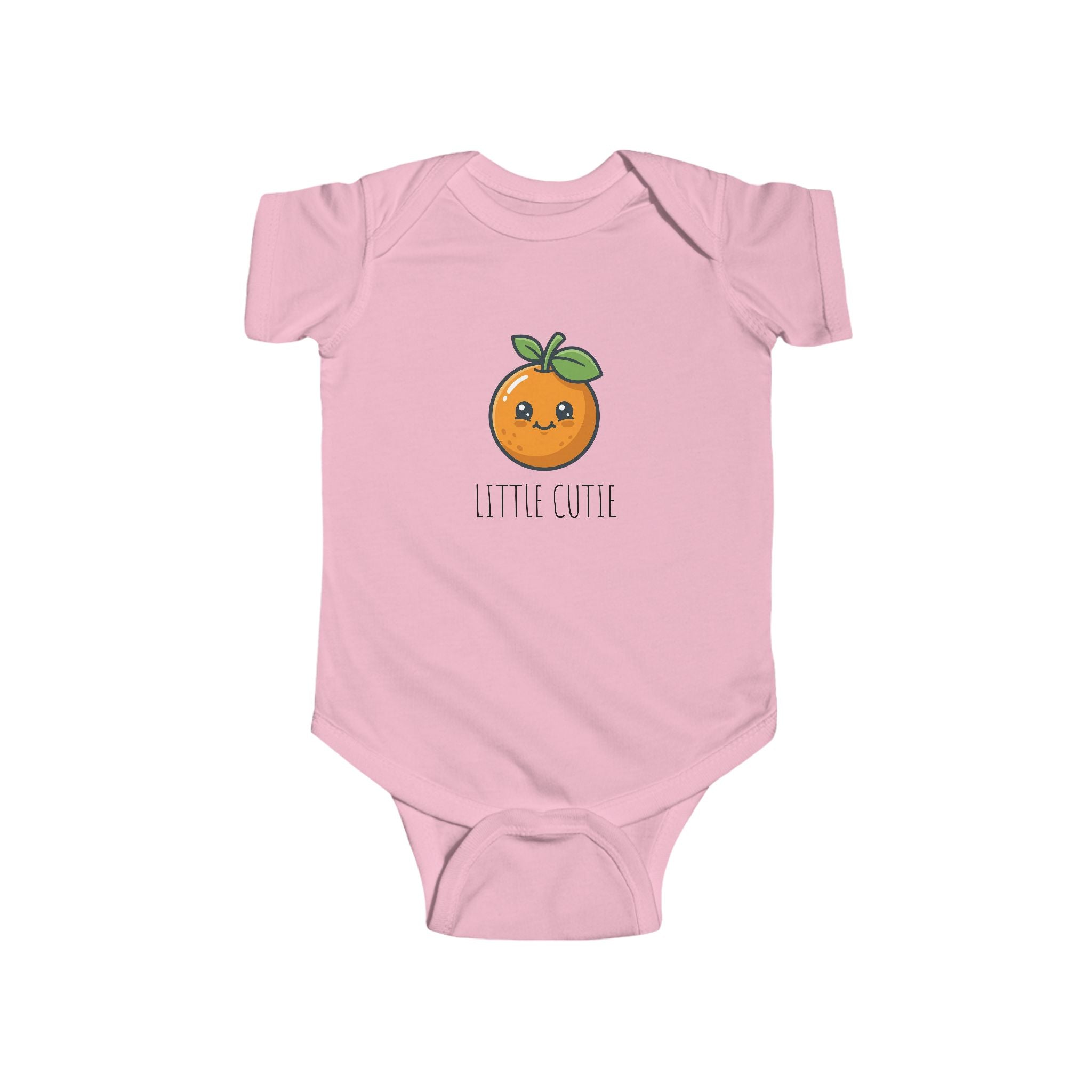 Infant Fine “LITTLE CUTIE” Jersey Bodysuit