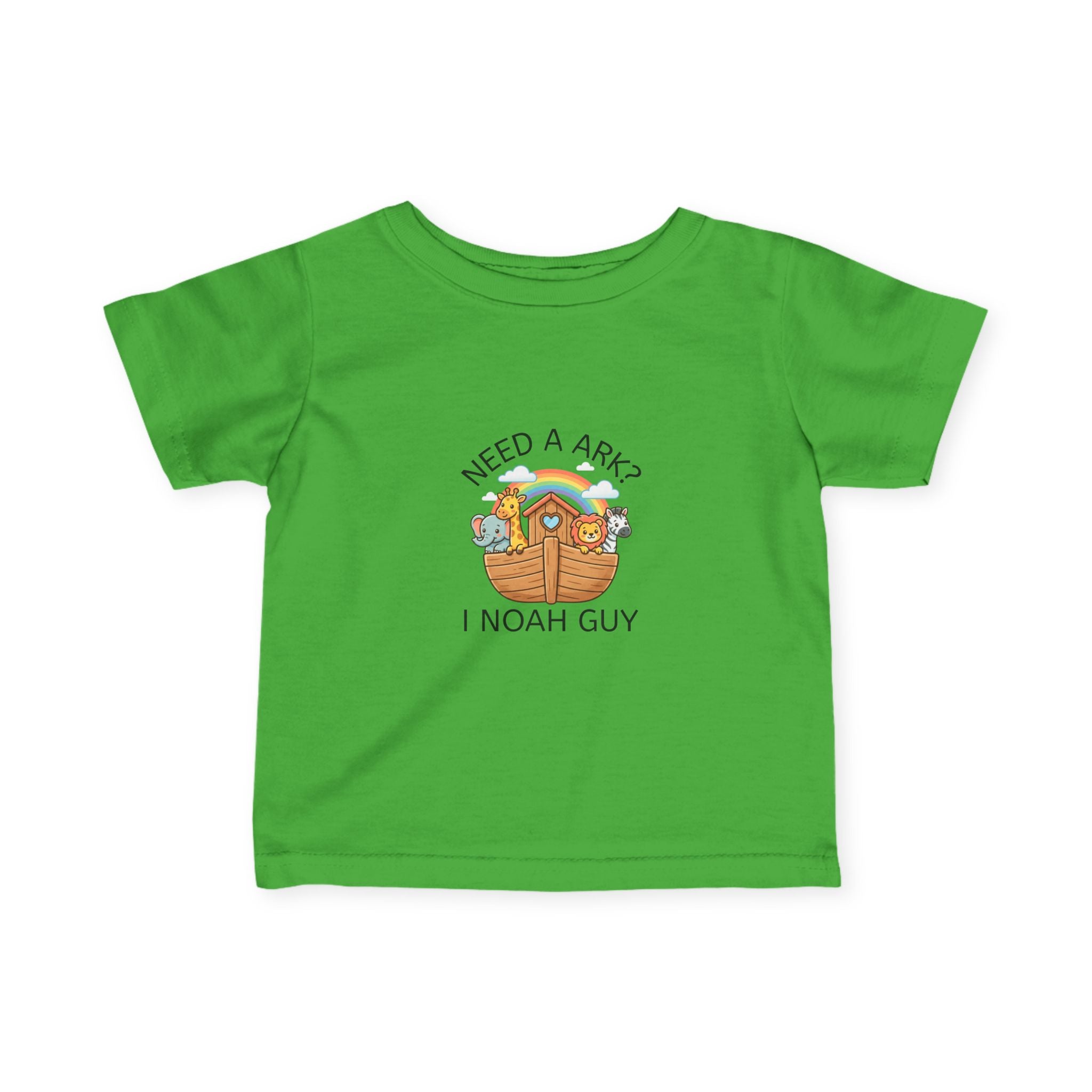 Infant “NEED A ARK?” Fine Jersey Tee