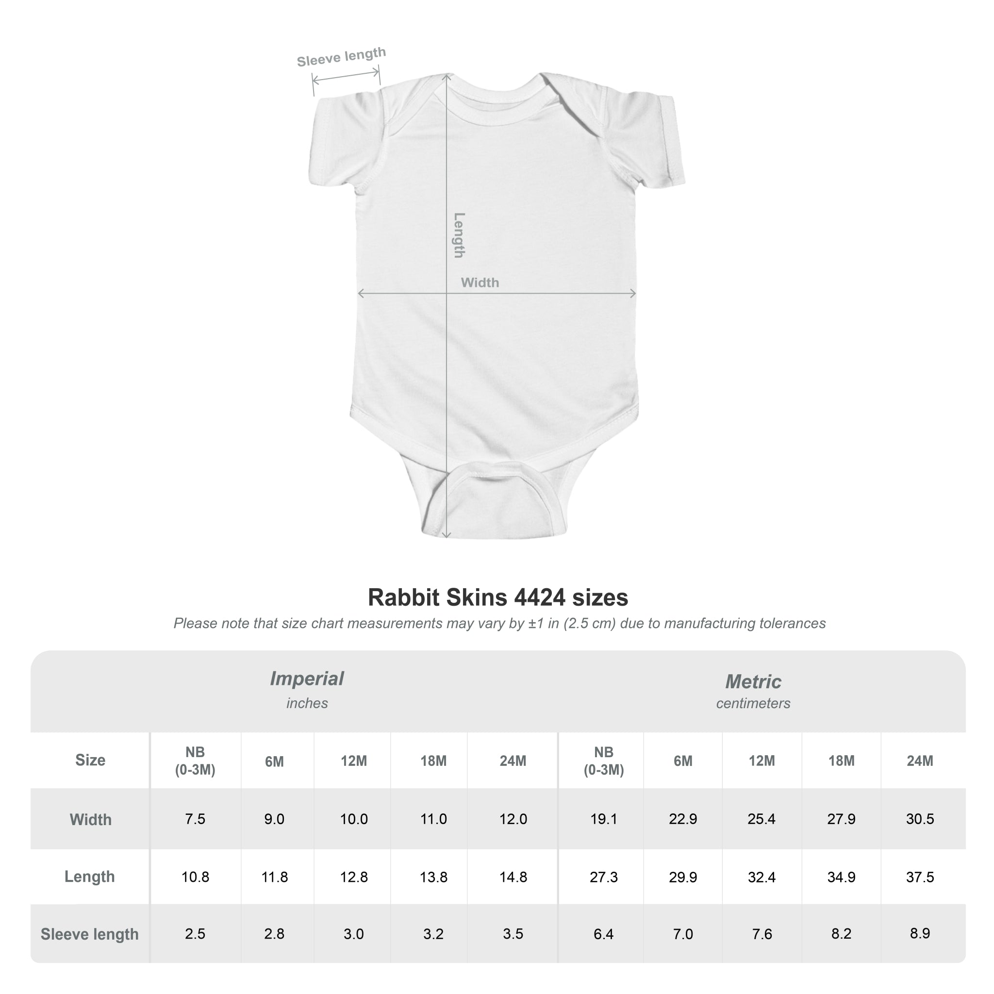 Infant Fine “LITTLE CUTIE” Jersey Bodysuit