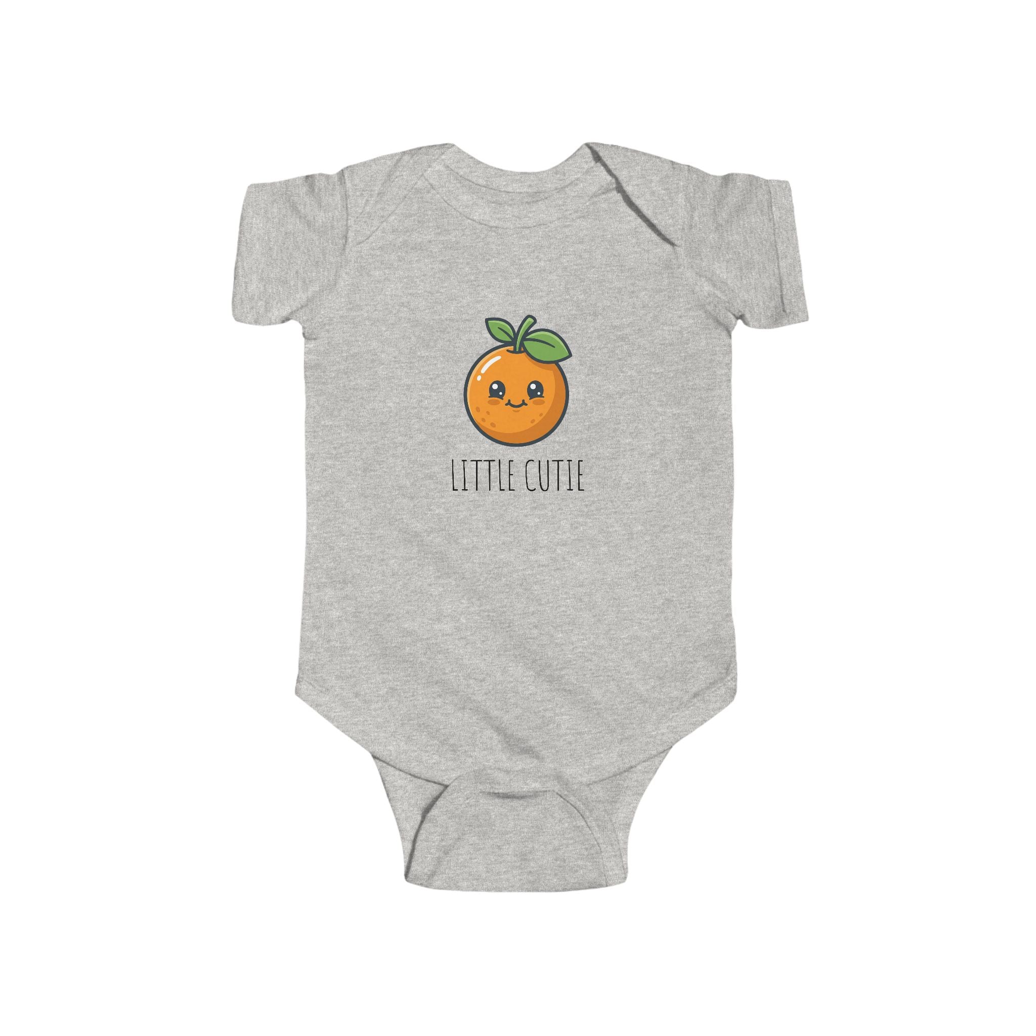 Infant Fine “LITTLE CUTIE” Jersey Bodysuit