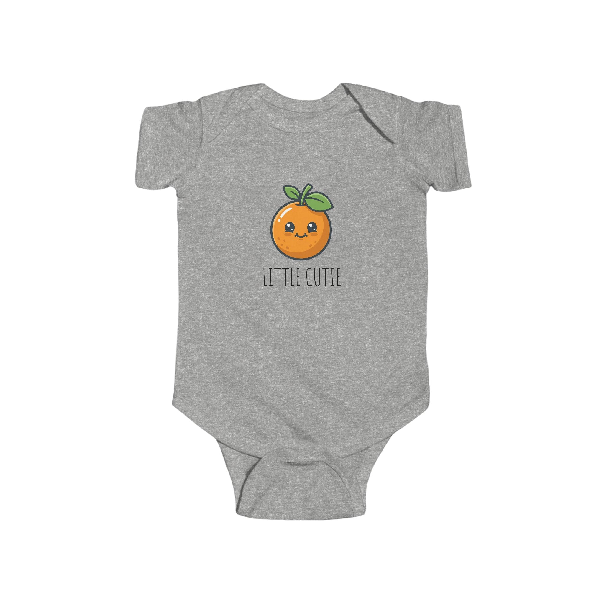 Infant Fine “LITTLE CUTIE” Jersey Bodysuit