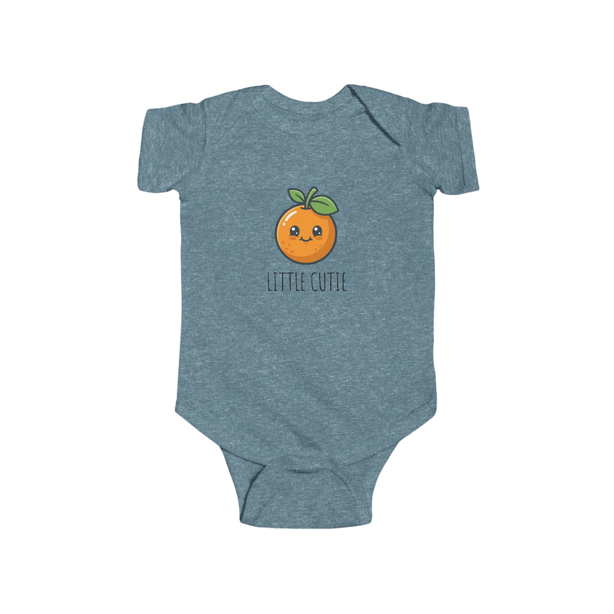 Infant Fine “LITTLE CUTIE” Jersey Bodysuit