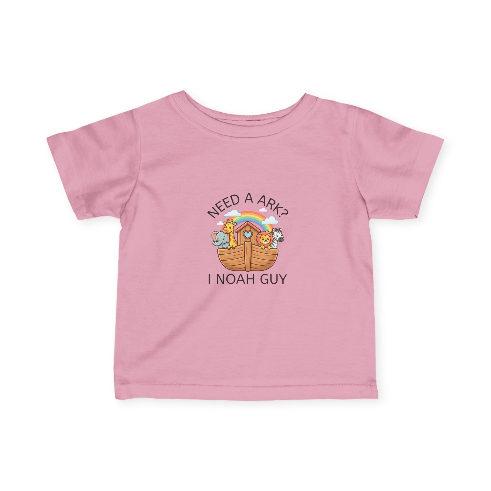 Infant “NEED A ARK?” Fine Jersey Tee