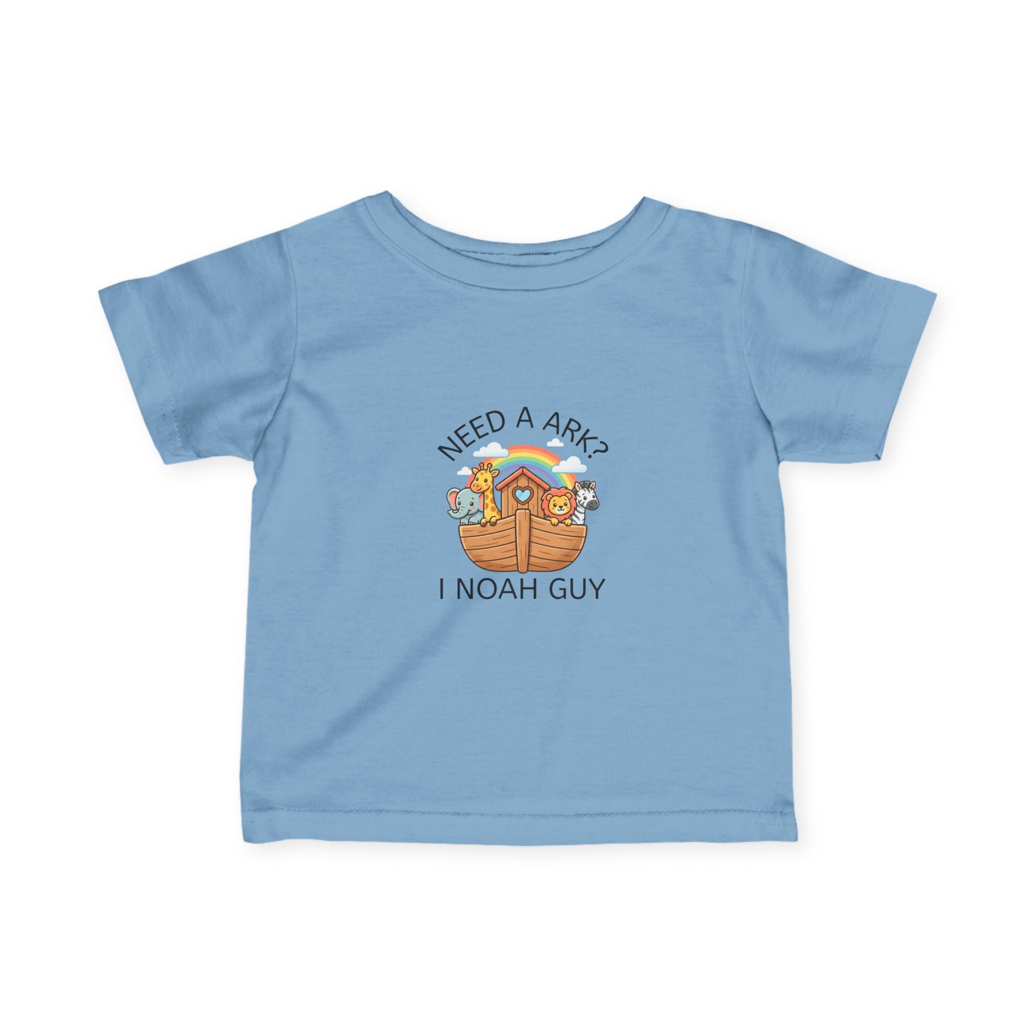 Infant “NEED A ARK?” Fine Jersey Tee