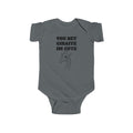 Infant “You Bet Giraffe Im Cute”Fine Jersey Bodysuit