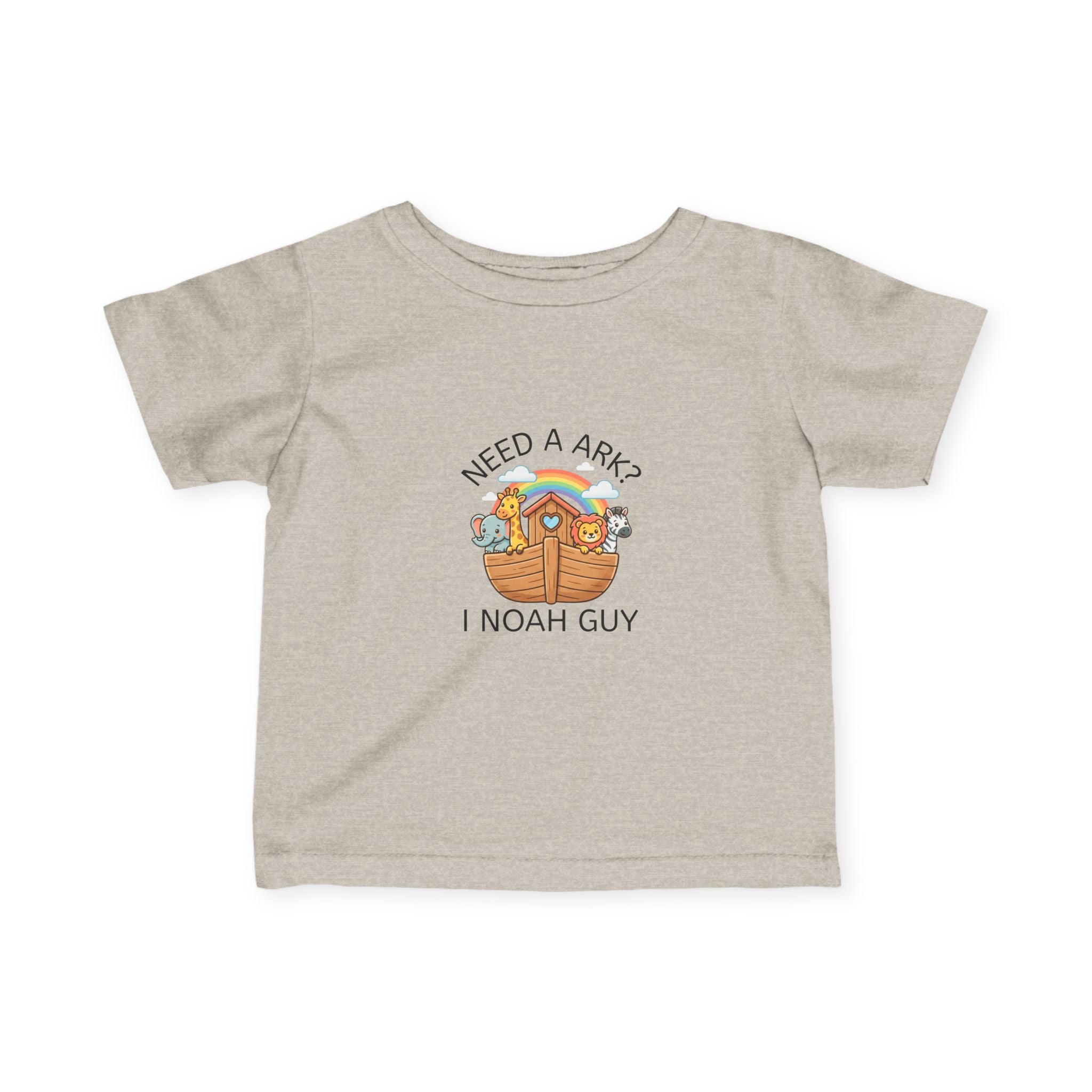 Infant “NEED A ARK?” Fine Jersey Tee