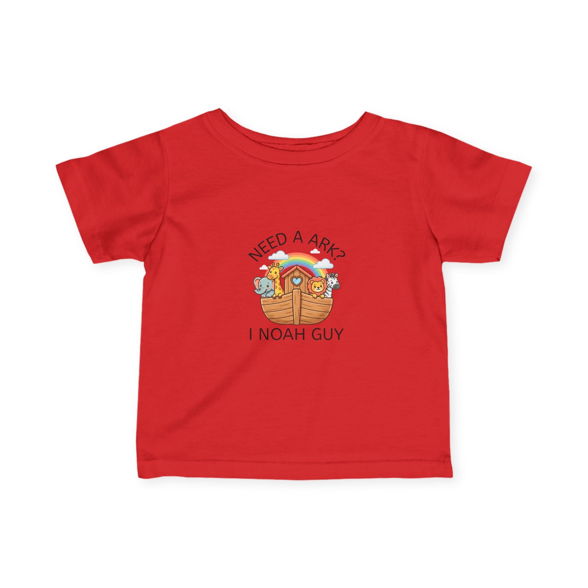 Infant “NEED A ARK?” Fine Jersey Tee