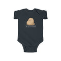 Infant “I’M JUST A POTATO” Fine Jersey Bodysuit